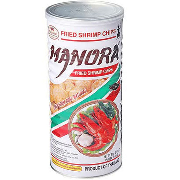 Manola 炸虾片（罐装）90g