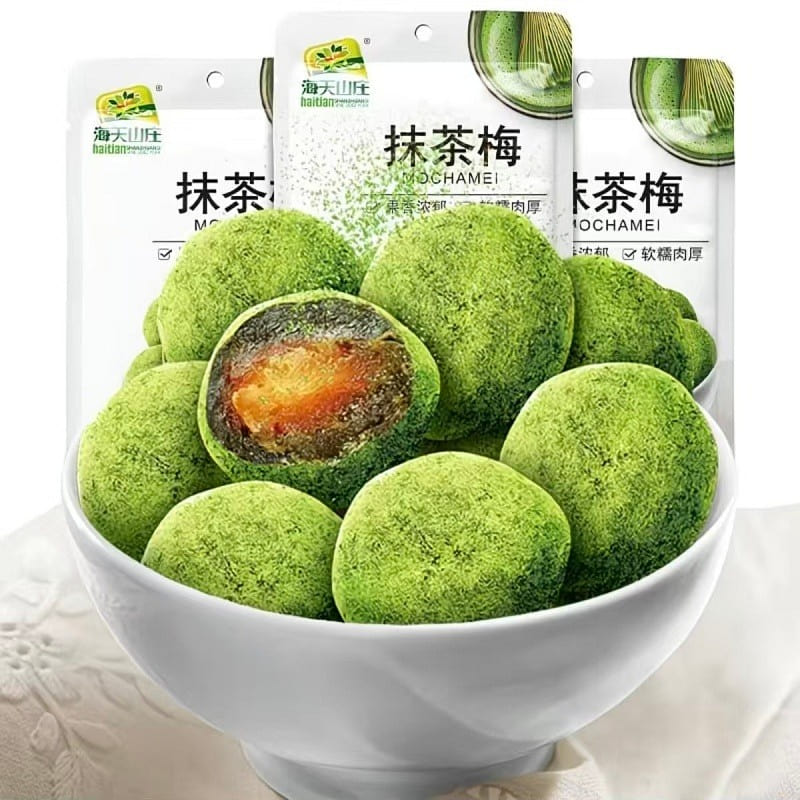 Matcha Plum Green Plum Sour Sweet Snack 30g * 3 90 g