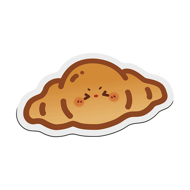 Quick-drying Floor Mat 50*80CM - Croissant 1 count