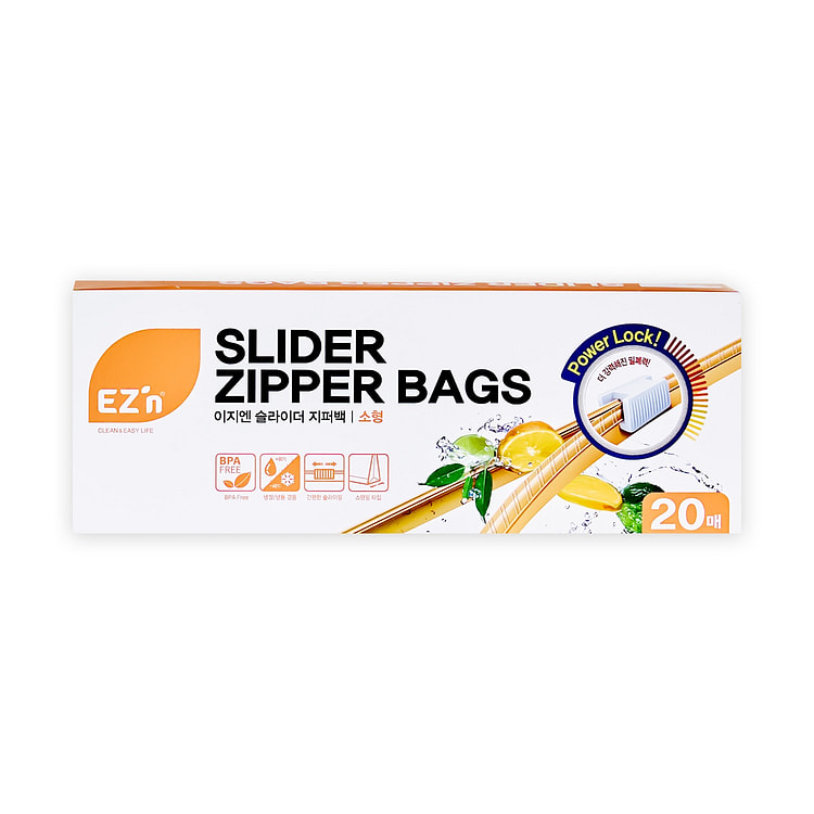 EZ'n Slider Zipper Bags - S