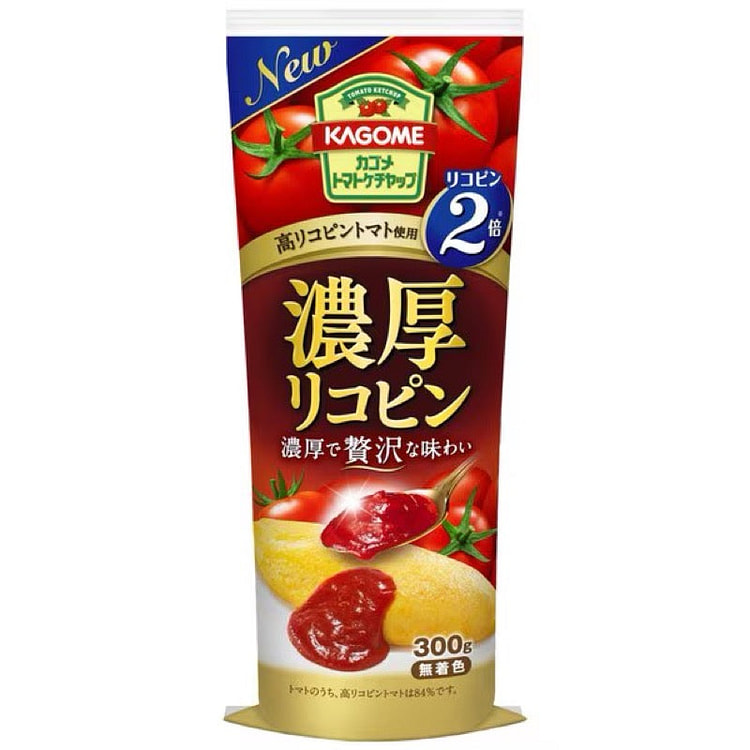 KAGOME Rich Lycopene Tomato Ketchup 300g