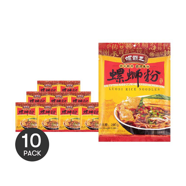 螺霸王 柳州螺蛳粉 原味 280g*10 280 克