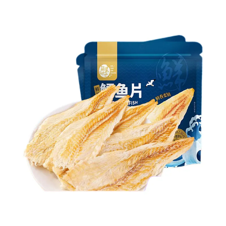 每果时光烤鳕鱼片大片鱼排鱼干250g*1袋 250 克