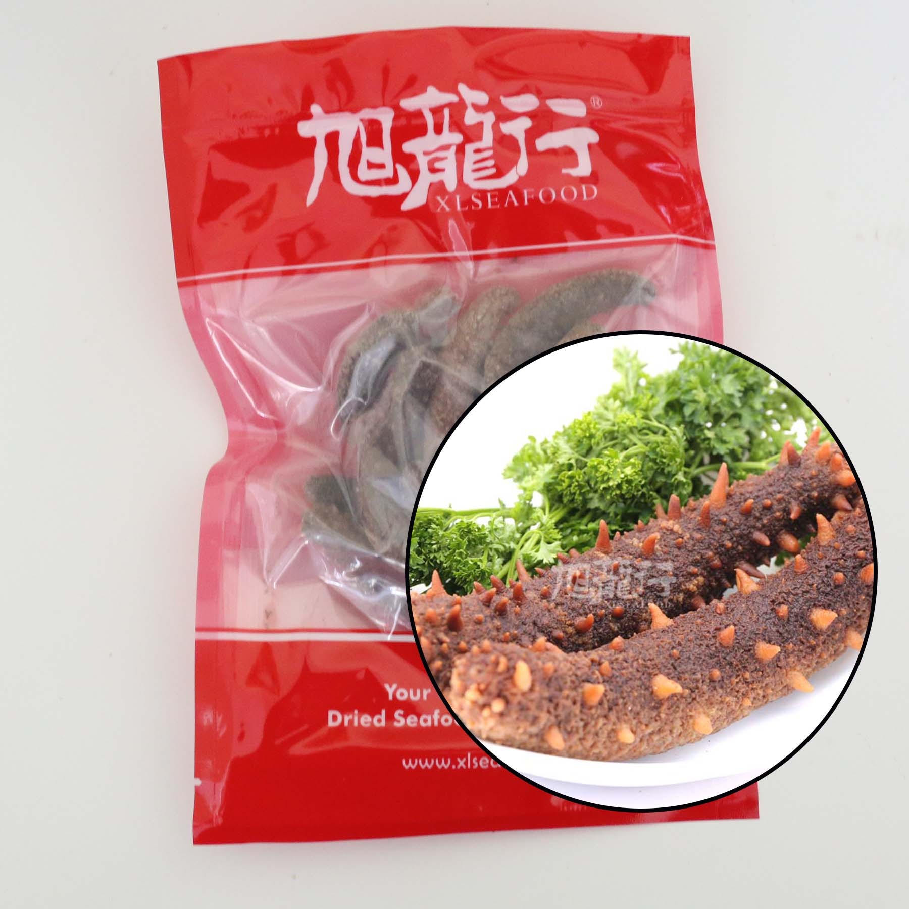 XLSEAFOOD Premium Dried Alaska Sea Cucumber 8-year 4 oz