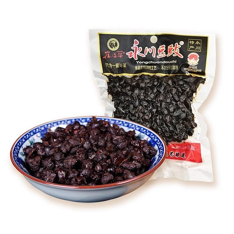 永川豆豉 原味干豆豉炒蒸鱼川菜调味料150g/袋