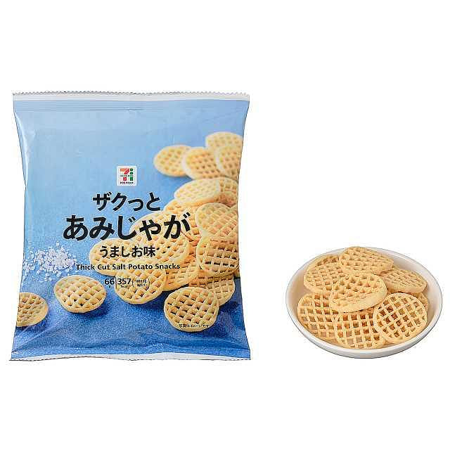 711鲜味脆薯片 66克 1 份
