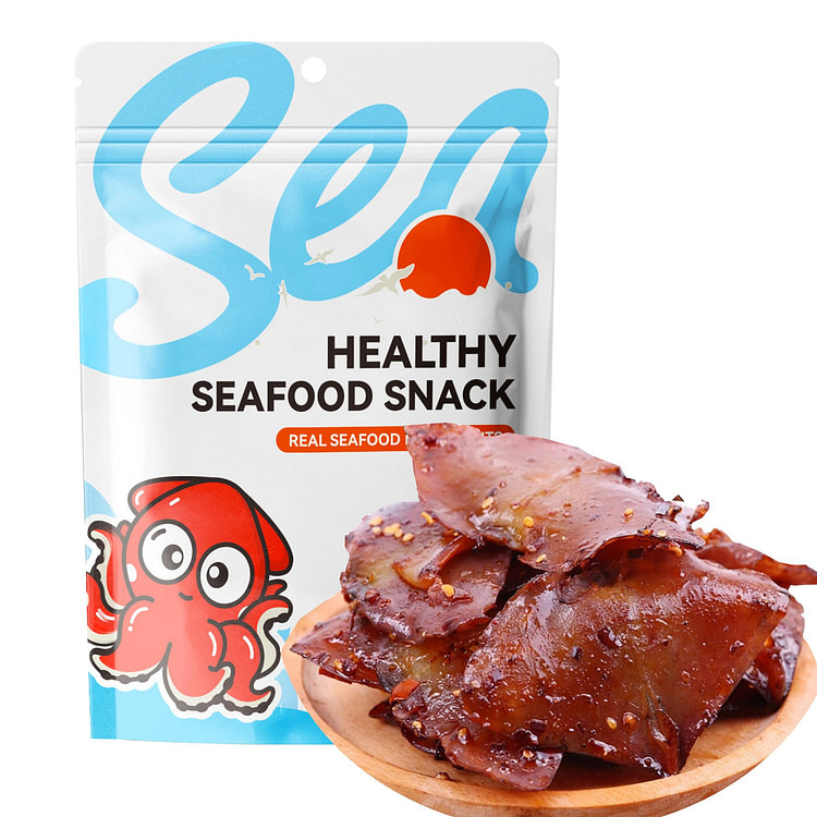 Sea Fortune 鱿鱼耳香辣味海鲜零食高蛋白
