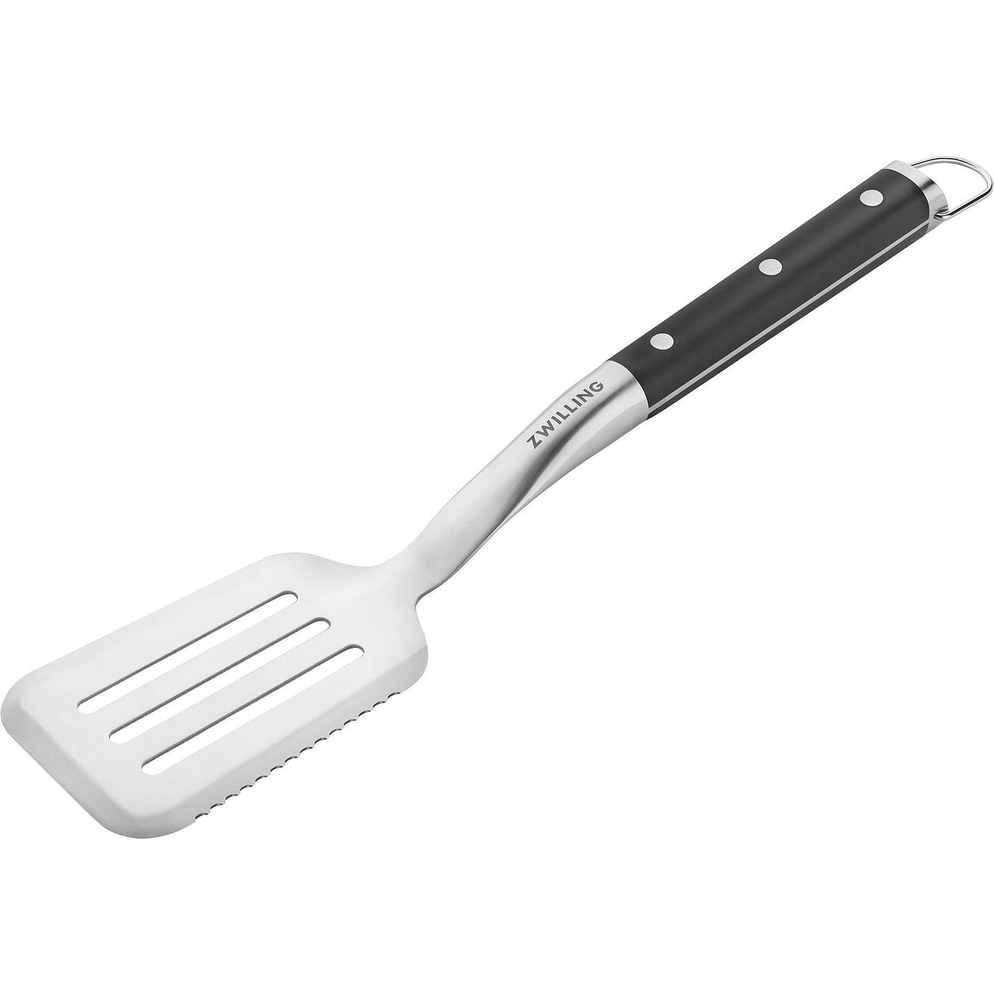 ZWILLING BBQ+ Triple-Rivet Stainless Steel Grill Spatula with Serrated Edge 1 each