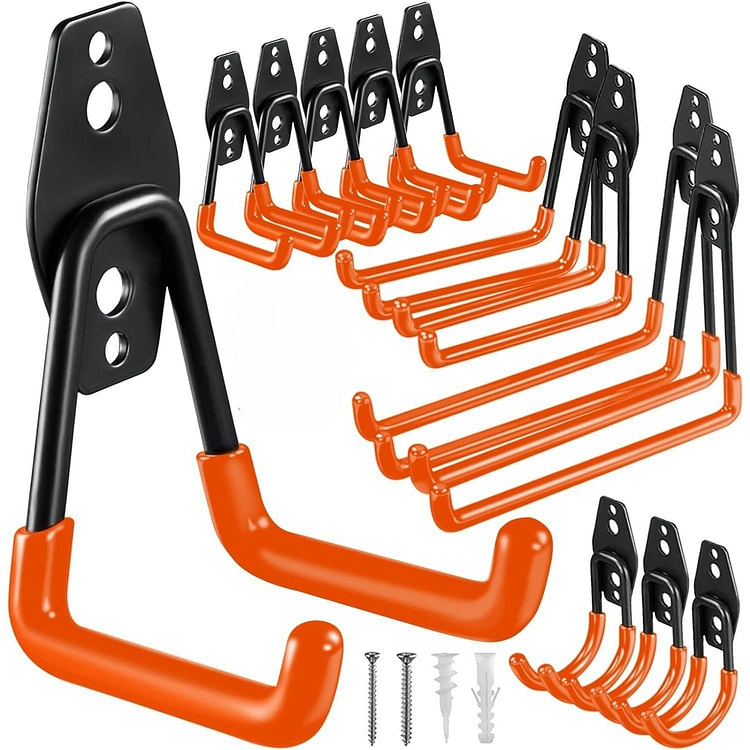 Perforated fixed household storage rack