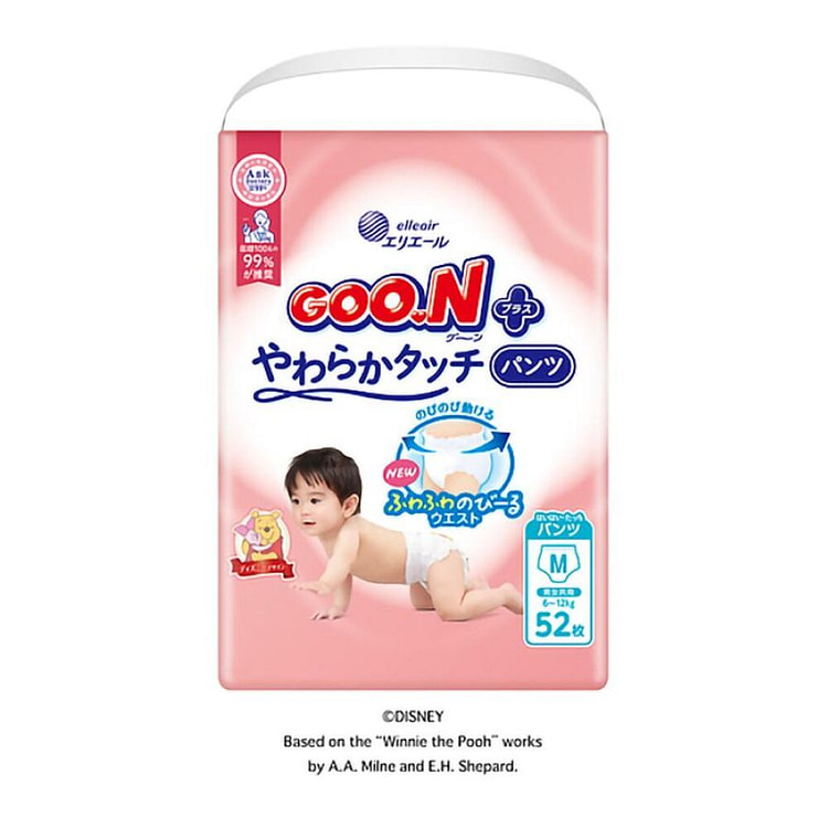 Goo.n Plus 中号纸尿裤 6kg-12kg