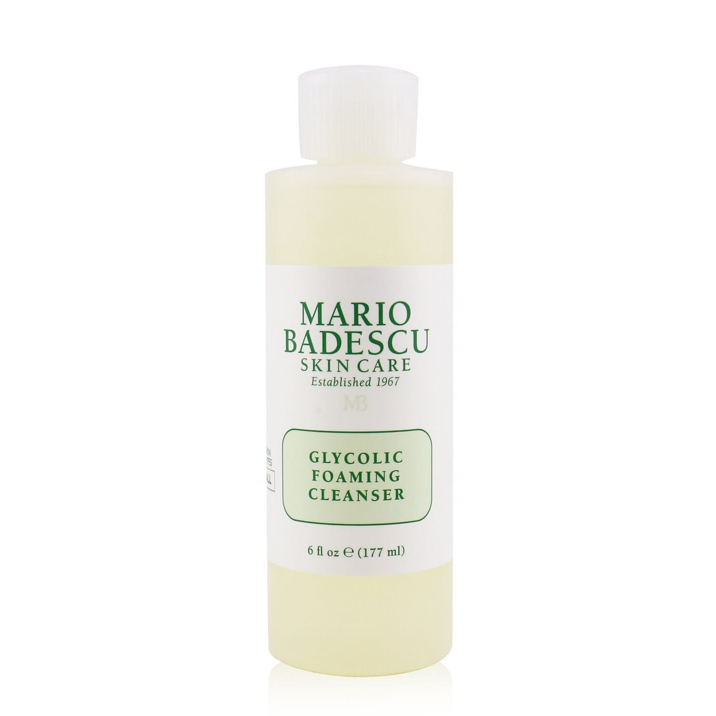 Mario Badescu Glycolic Foaming Cleanser – For All Skin Types 177ml/6oz 177 ml
