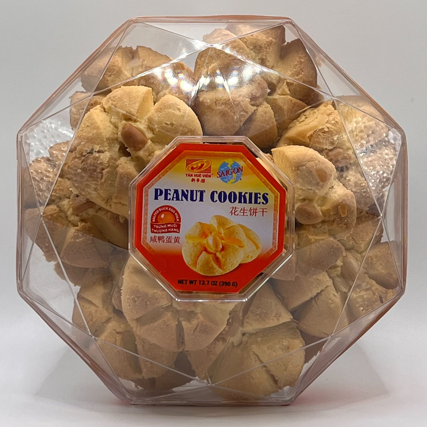 TAN HUE VIEN PREMIUM PEANUT COOKIES with SALT EGG 13.7 オンス