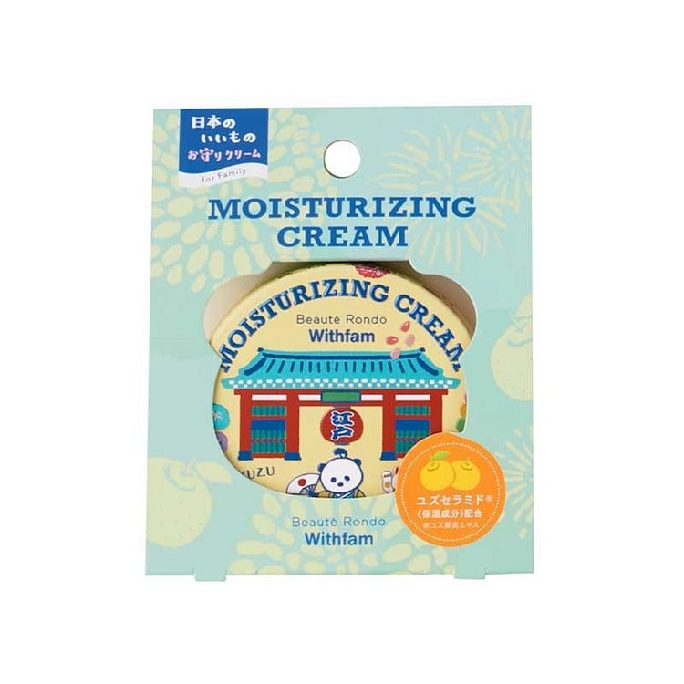 Beaute Ronde Withfam Moisture Cream Yuzu Scent 75g 1 can