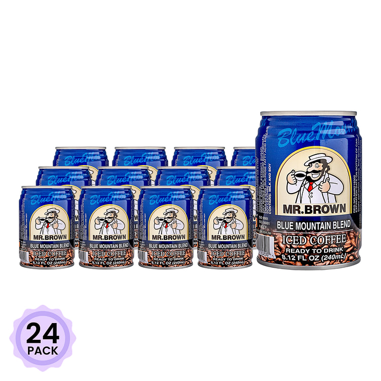 伯朗咖啡 蓝山风味 240 毫升*24 包