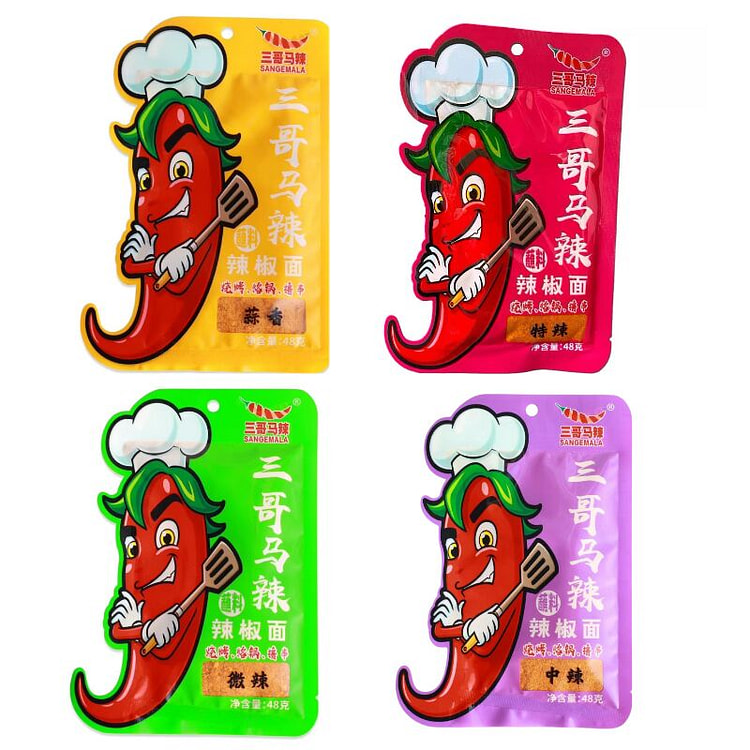 贵州特产辣椒面干碟三哥马辣混合味各1包