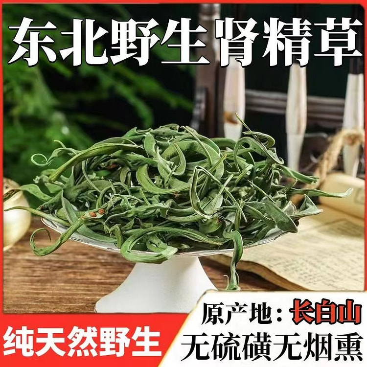 东北野生肾精草大叶黄金茶特级泡水强力身体包子新鲜长白山纯天然