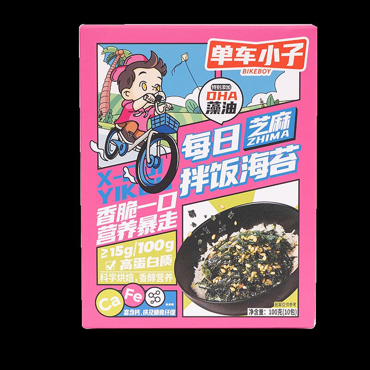 单车小子拌饭海苔芝麻味