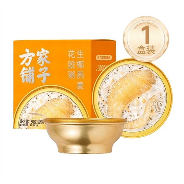 方家铺子 生椰燕麦花胶 1 盒
