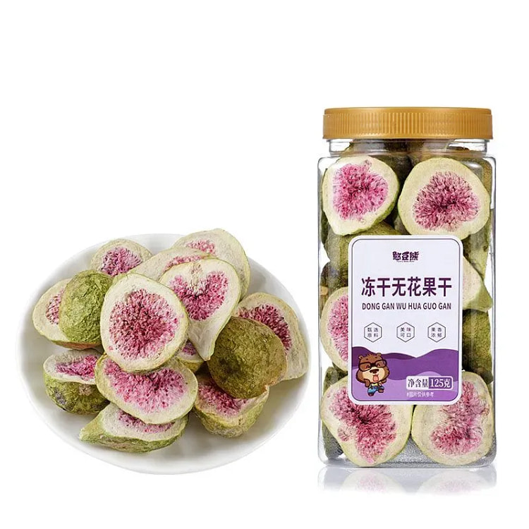 Freeze-Dried Fig Fruit Dehydrated Snack 125g 125 g