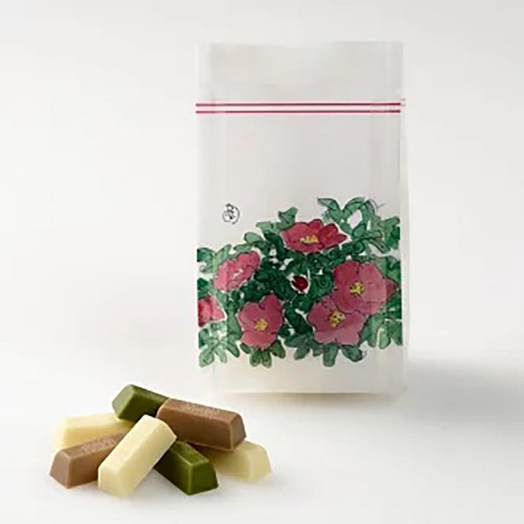 Hokkaido Post Rokkatei Assorted Chocolate Gift Bag  3 Flavors 50g