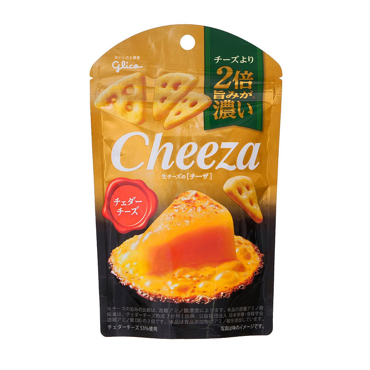 Glico Cheeza Cheddar Cheese Crackers