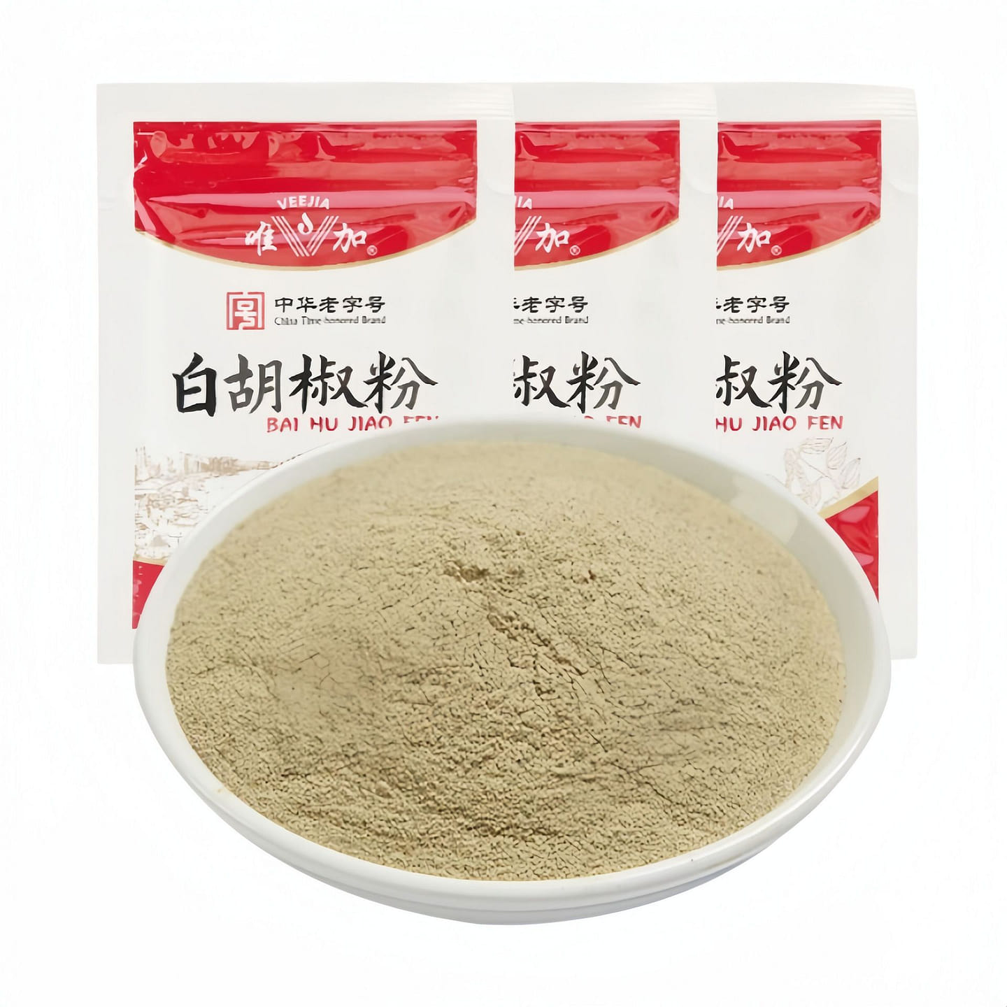 Weijia White Pepper Powder 10g*3 packs 30 g