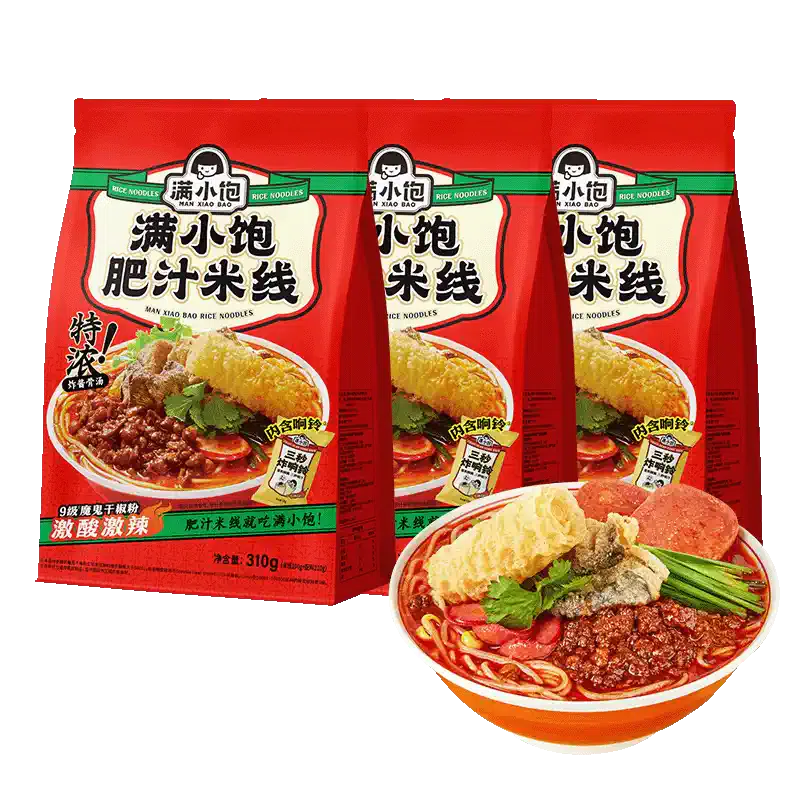 310g*1 bag of rice noodles in rich fatty broth 310 g