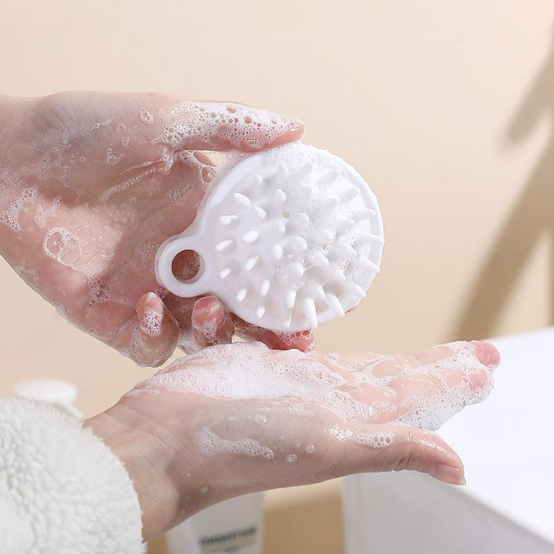 Hair Shampoo Brush, Scalp Care Hair Brush with Soft Silicone Scalp Massager Anti 1 each