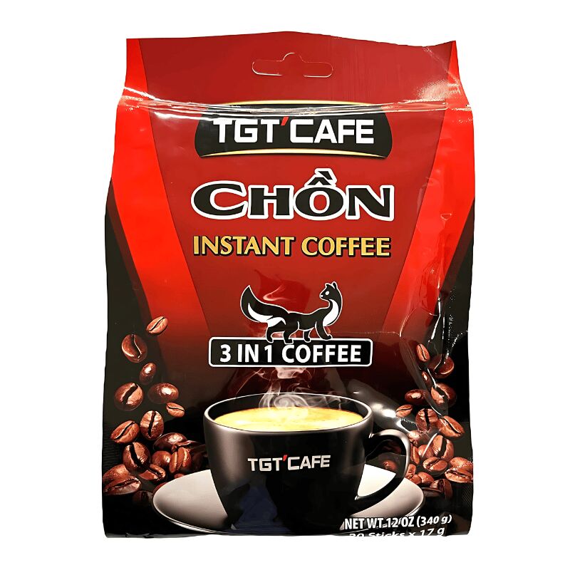 TGT Chồn Cà Phê Hòa Tan 3 Trong 1 340g 1 phần