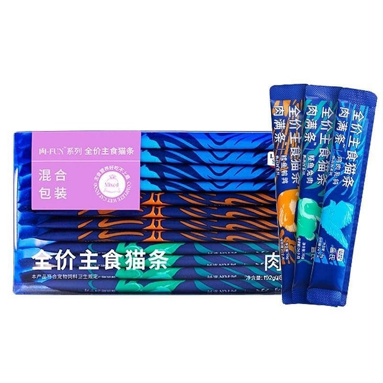 蓝氏主食猫条混合味16g*12个 12 份