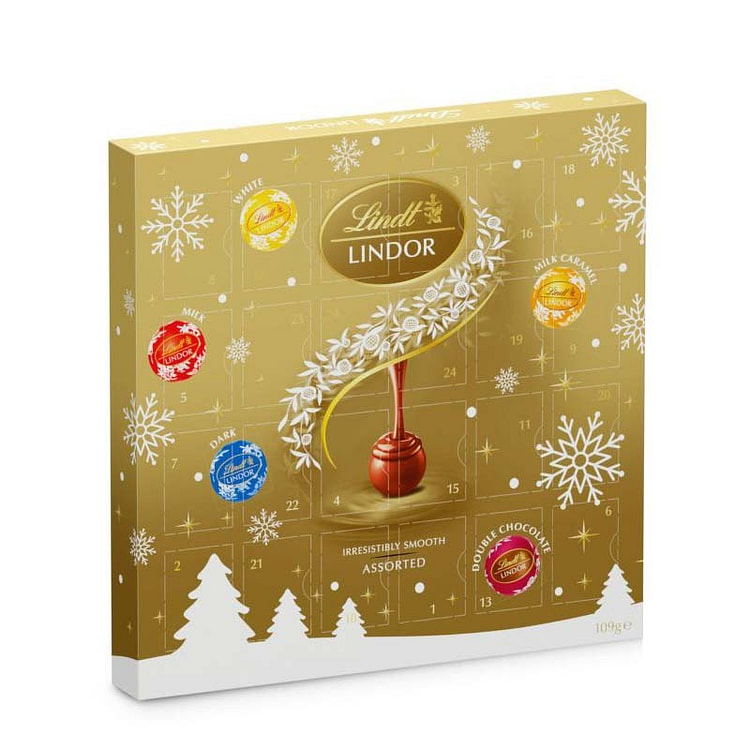 Lindt Christmas Limited Edition Chocolate Calendar Set 109g