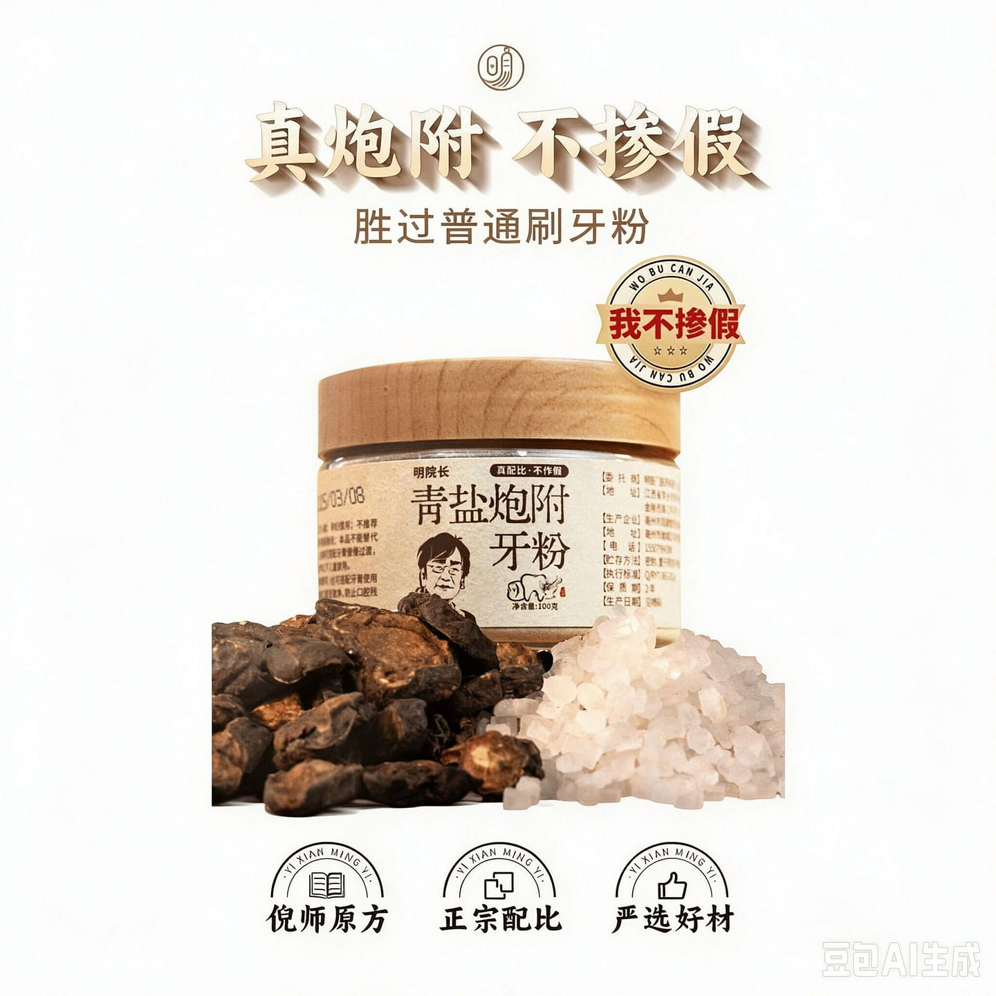 100g of tooth powder *1 bottle 100 g