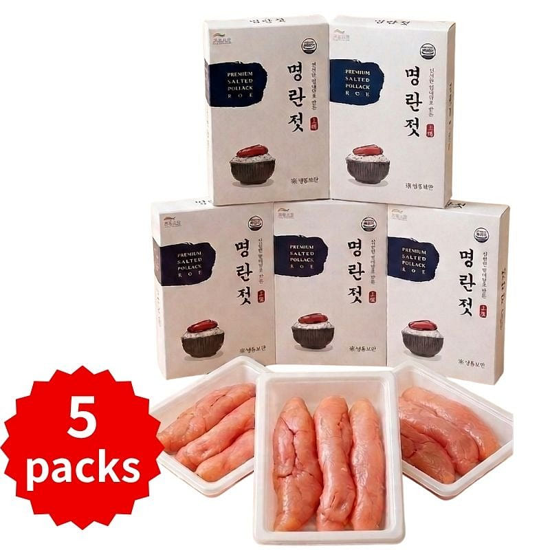 Premium Salted Pollock Roe 120g 120 g*5 pack