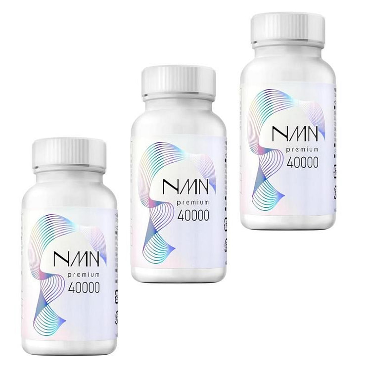 日本原产NMN40000㎎营养补剂 120粒×3瓶