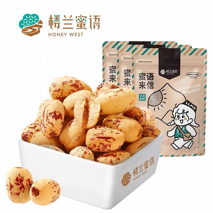 Loulan Honey Words Peeled and Pitted Red Dates 250 g