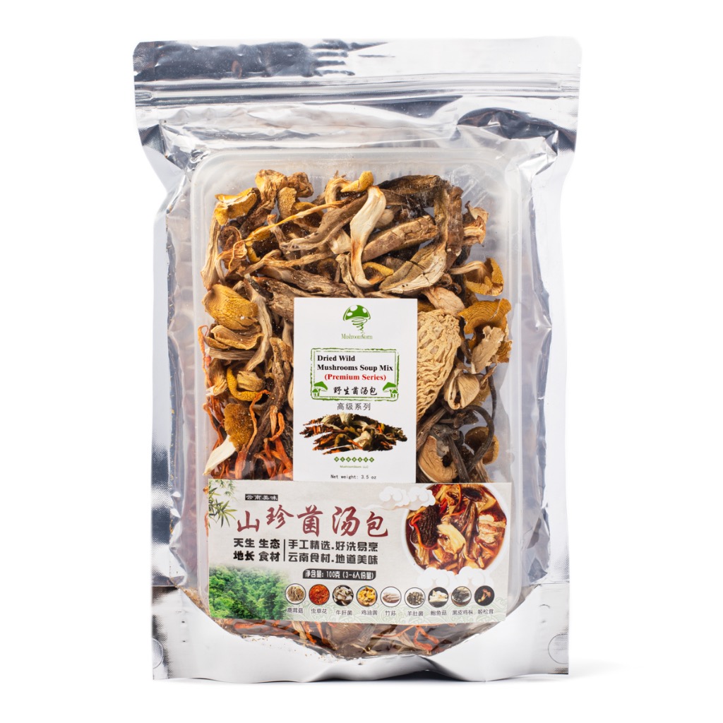 Get MushroomStorm Premium Dried Wild Mushrooms Soup Mix Delivered Weee! Asian Market