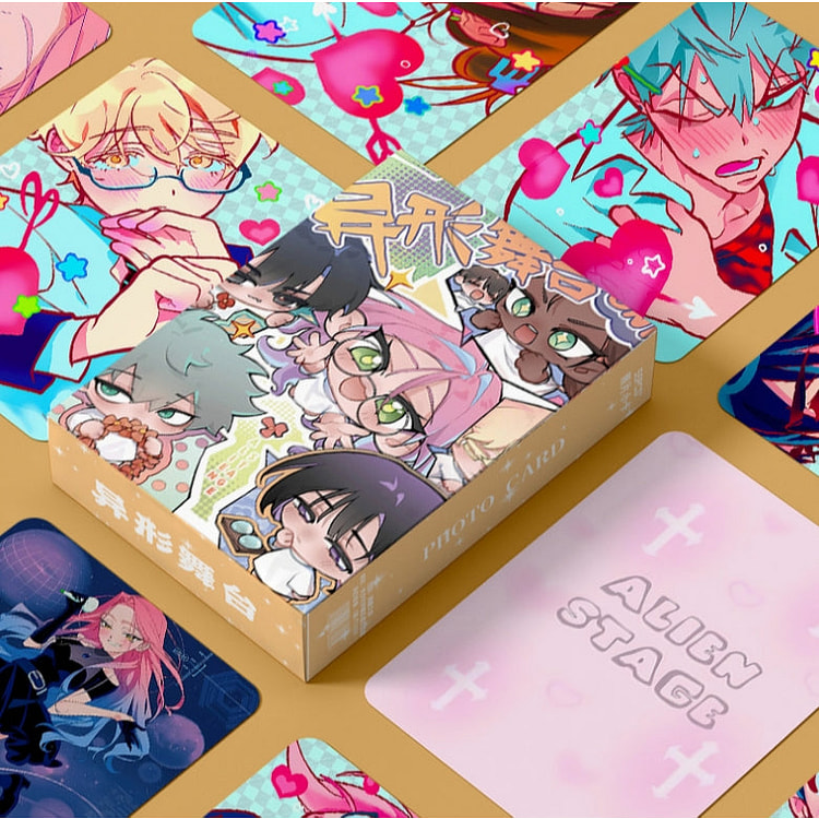 外星人舞台卡样品 10张 1 份