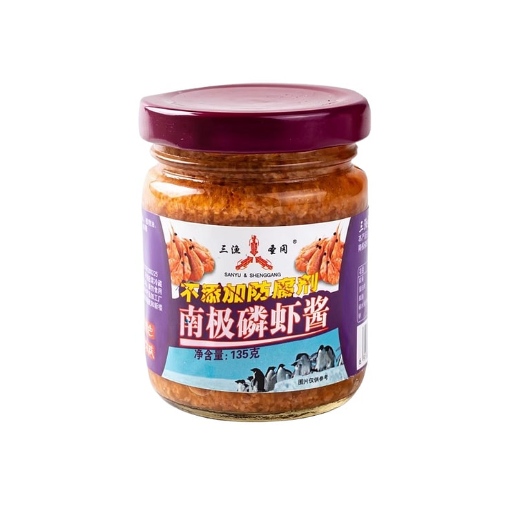 三渔圣冈南极磷虾酱135g*3瓶