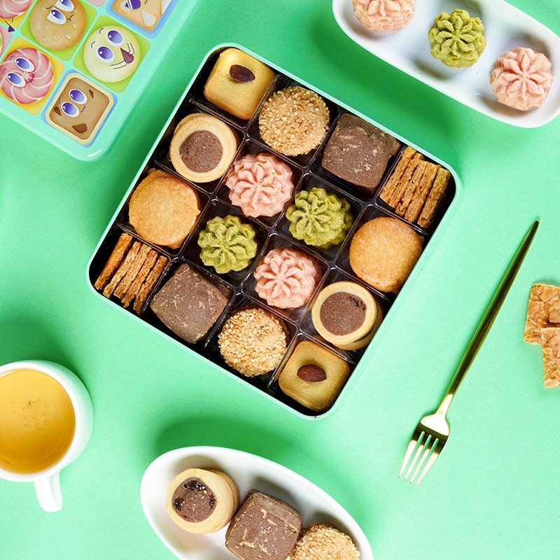 Chinese Time honored Brand] Guangzhou Restaurant Assorted Cookies