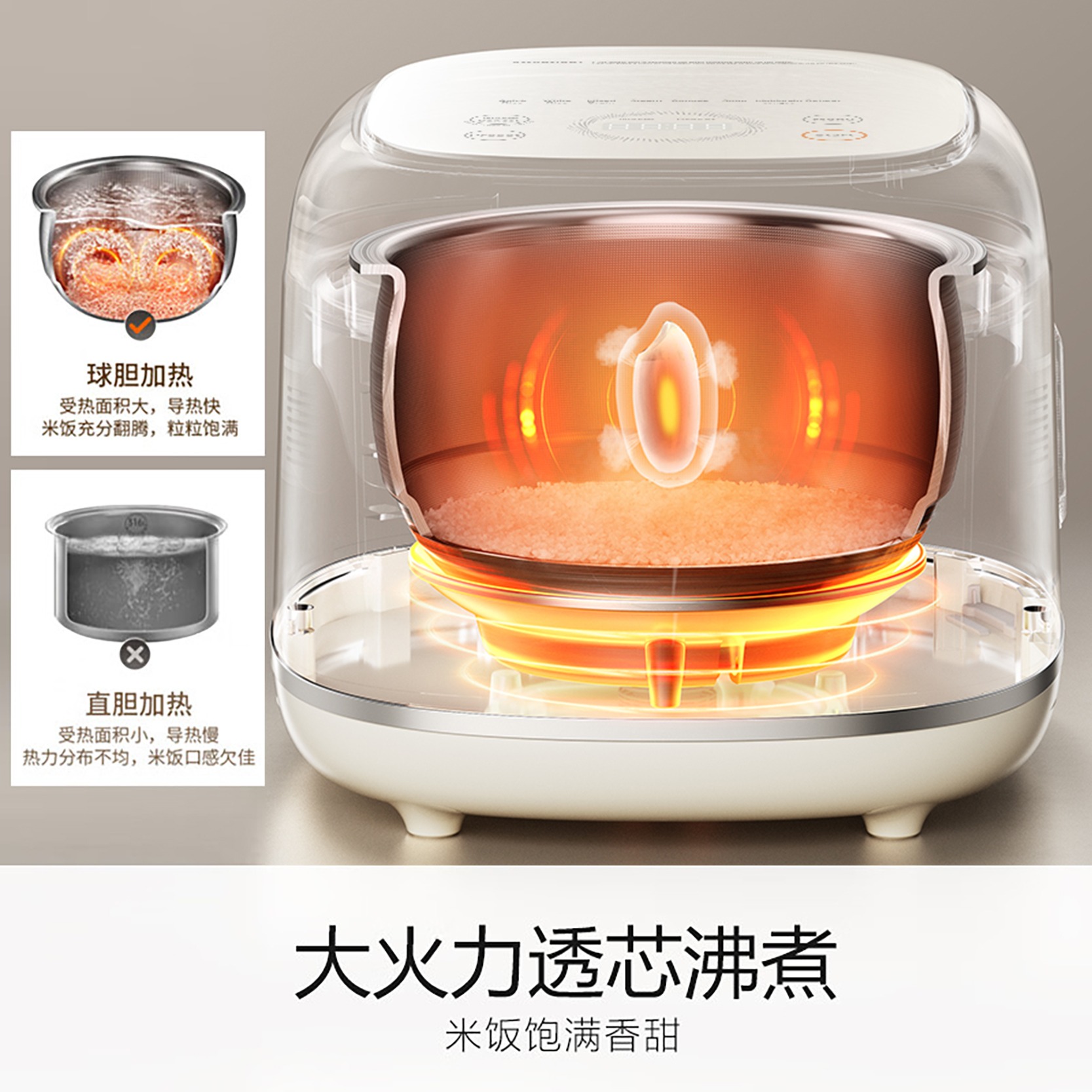 Joydeem Stainless Steel Inner Pot Rice Cooker - Weee!