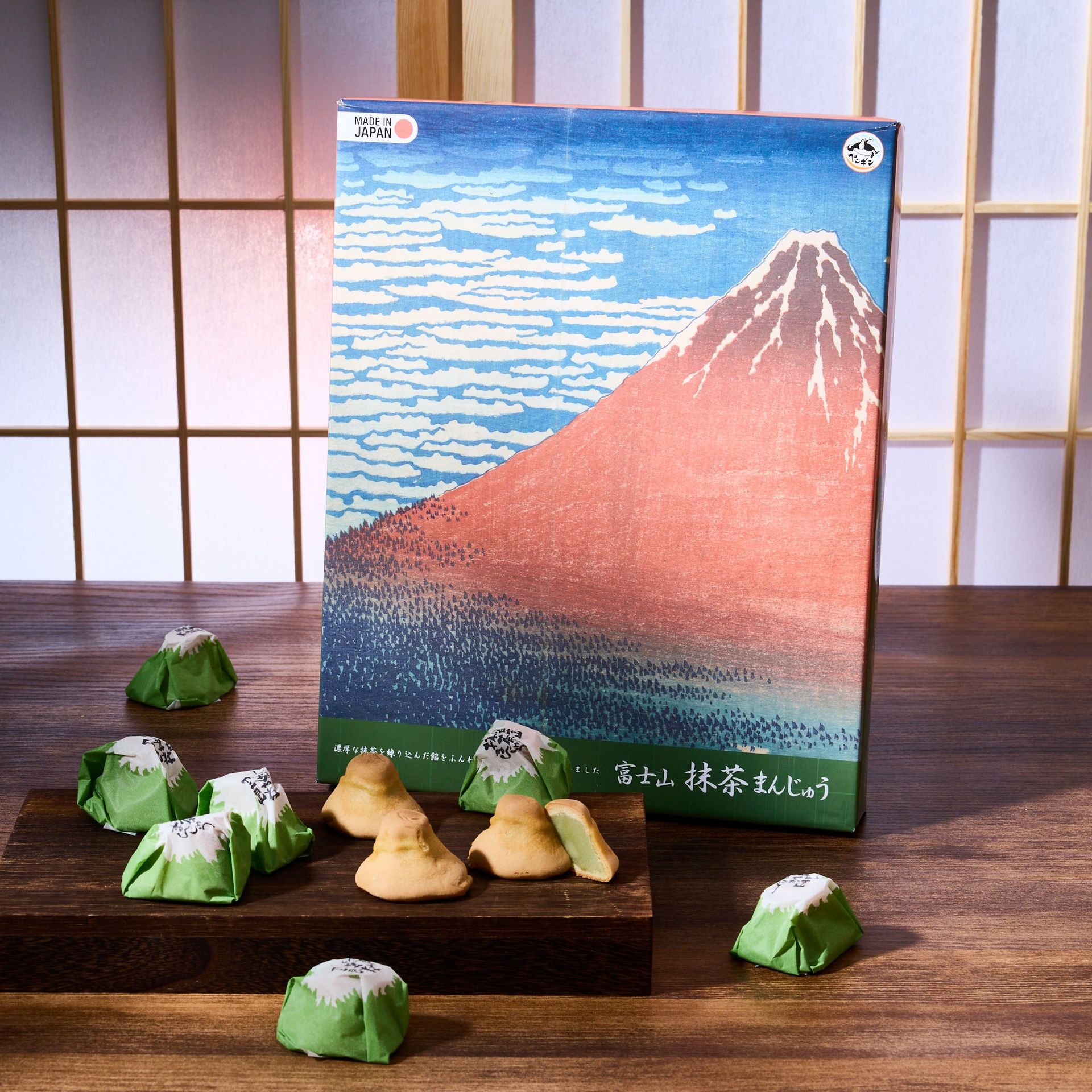 Red Fuji Matcha Manju (20 pieces) - Weee!