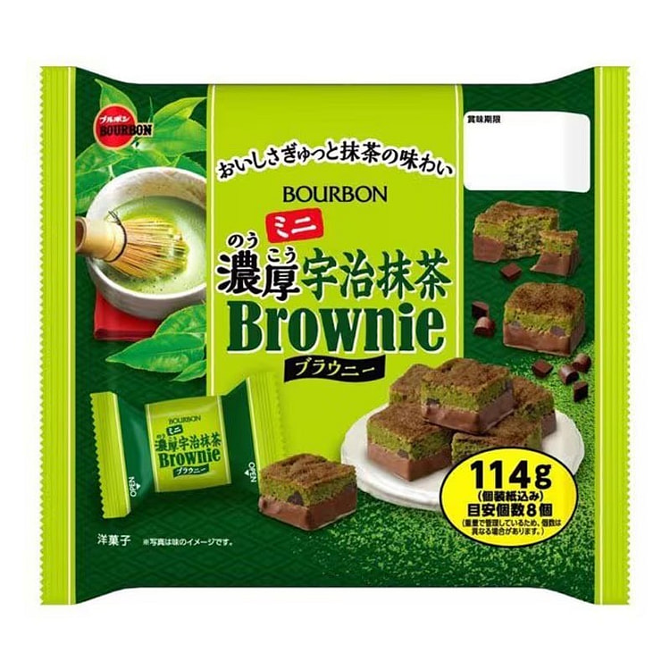 布尔本 宇治抹茶布朗尼 114g