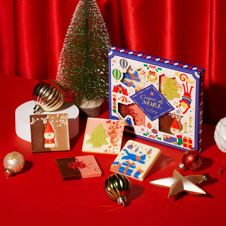 Japan La Maison Christmas Limited Chocolate Assortment 4 pieces