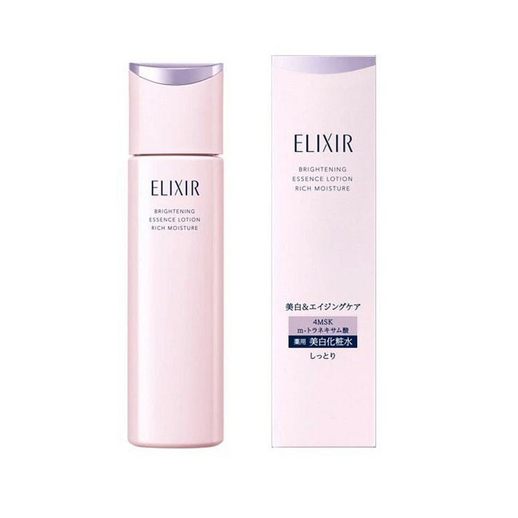 日本 Elixir怡丽丝尔 纯肌净白弹润水 滋润型 170 毫升