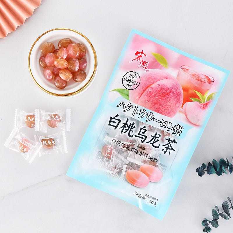 White Peach Oolong Tea 400g Fruit Candy 400 g