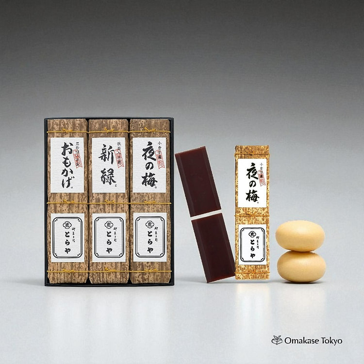Toraya Bamboo Wrapped Yokan Pack of 3