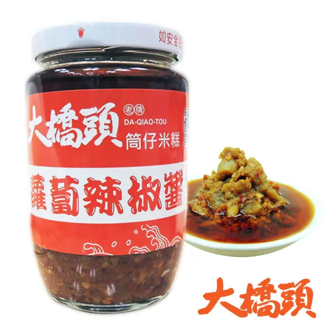 Da-Qiao-Tou Dried Radish Spicy Sauce 340 g