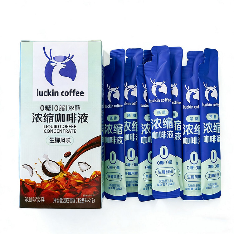 瑞幸咖啡意式生椰浓缩咖啡液 60 克