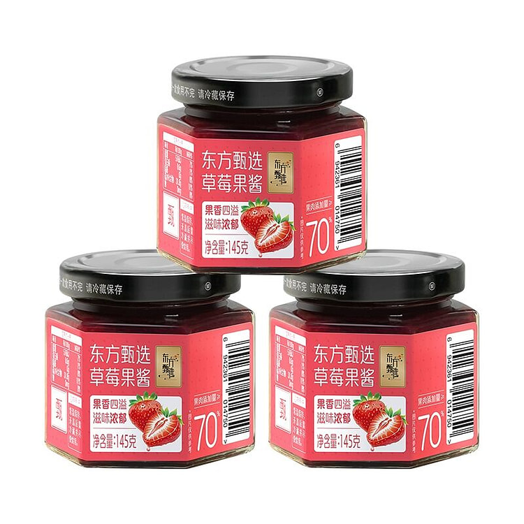 东方甄选果酱草莓味