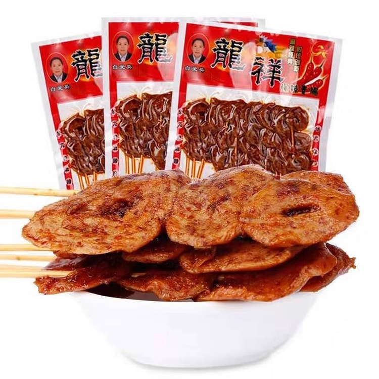 80g*5 Spicy Gluten Snack Skewers 5 pack